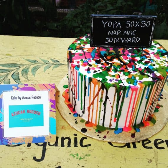 Cake for 30th Ward Year of Public Art (YOPA) community celebration / opening reception