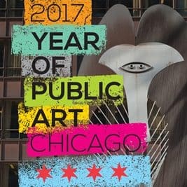 2017 Year of Public Art logo with Picasso